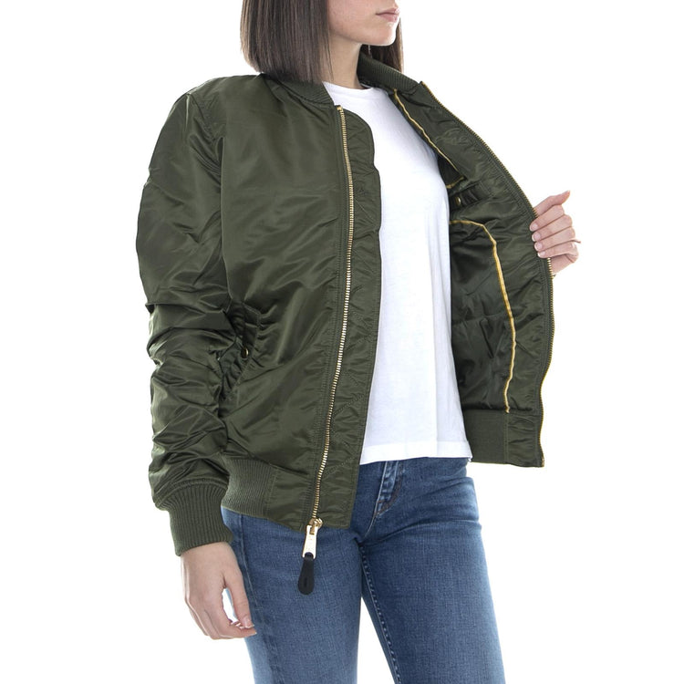 Wmn MA-1 Vf Pm Dark Green - Giacca Bomber Invernale 168001-257  ALPHA INDUSTRIES 