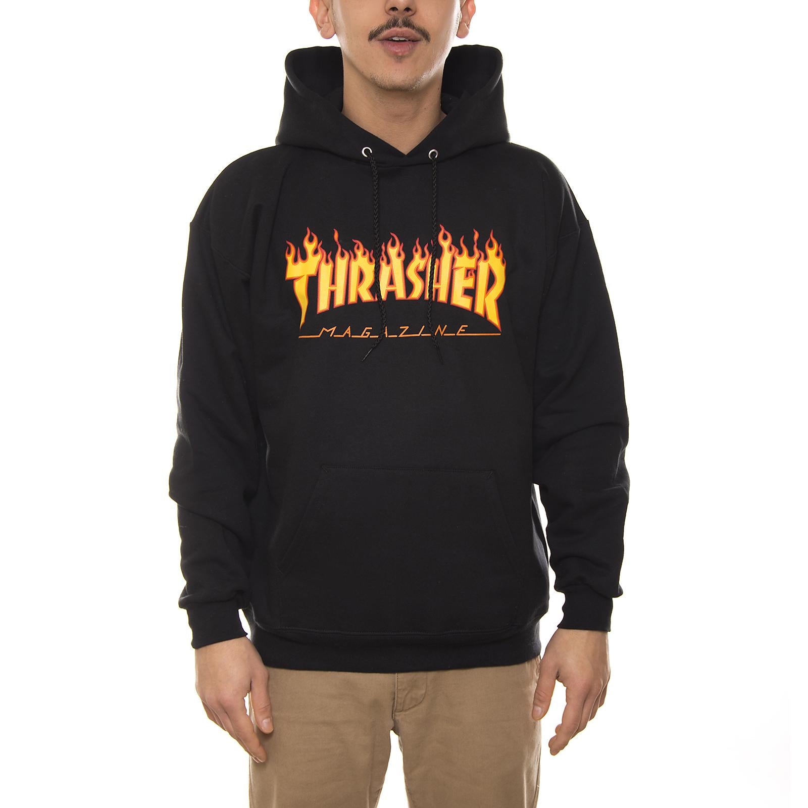 FLAME HOOD BLACK 312007 BLK  THRASHER 