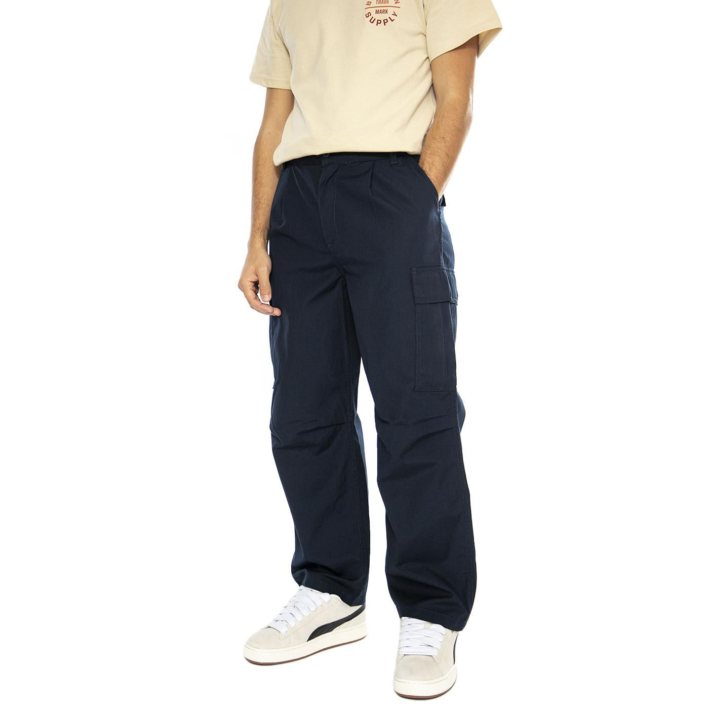 Cole Cargo Pant Mizar - Pantaloni Cargo Uomo Blu I030477.0NY02  CARHARTT WIP 