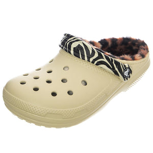 Classic Lined Animal Remix Clog W Bone / Multi Animal - Sandali Donna Beige / Multi CR.207842-BOMA  CROCS 