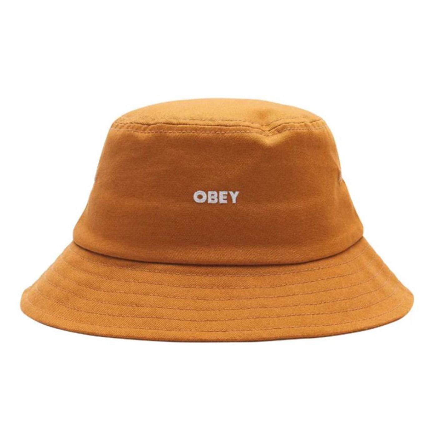 Bold Twill Bucket Hat Brown - Cappello da Pescatore Marrone 100520055-BRS  OBEY 