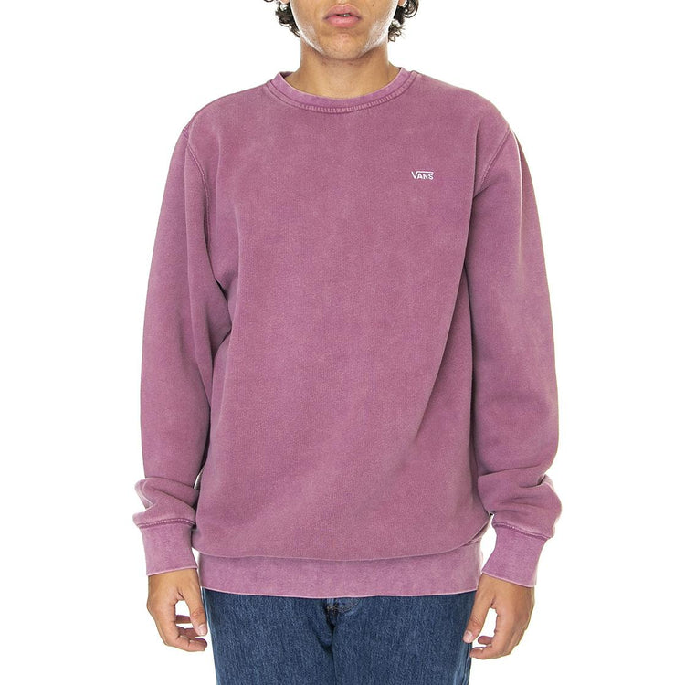 Comfycush Wash Crew CMCS Black - Felpa Girocollo Uomo Viola VN00062TFWA1  VANS 