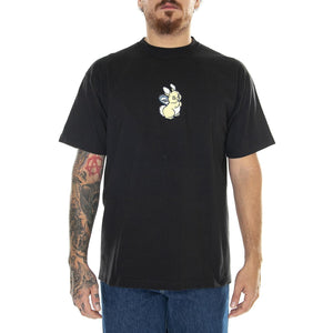 Bad Hare Day S/S Tee Black - Maglietta Girocollo Uomo Nera TS02108-BLACK  HUF 