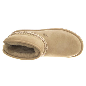 W Classic Mini Crescent Mustard Seed - Stivali Donna Beige UGSCLMCRMDSD1158262W  UGG 