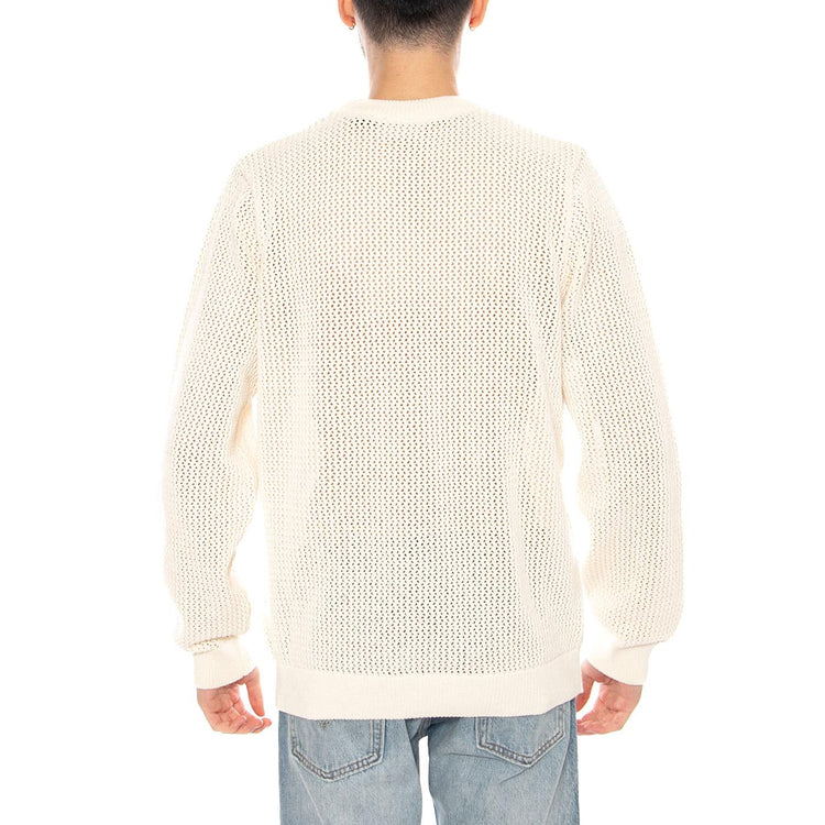 Stockton Sweater Cinnerus- Felpa Uomo Bianca I036163 3IVXX CARHARTT WIP 