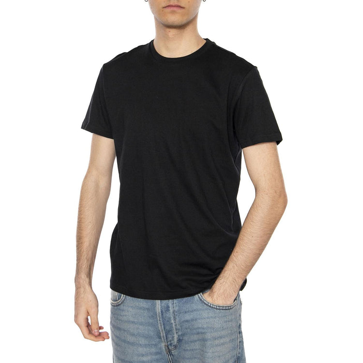 Twin Pack Crew White - Set da Due Magliette Girocollo Uomo Bianca e Nera 112117018  LEE 