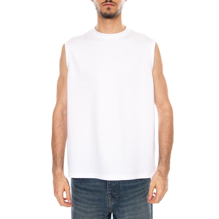 TANK TOP BRIGHT WHITE - Canotta Uomo Bianca 22032648 4996321 ONLY & SONS 