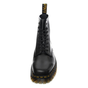 1460 Bex Squared Black Polished Smooth - Stivali Donna Neri 27886001  DR.MARTENS 