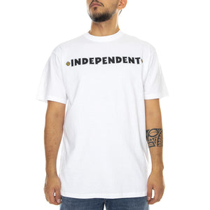  B/C Primary Tee-White  INDEPENDENT 