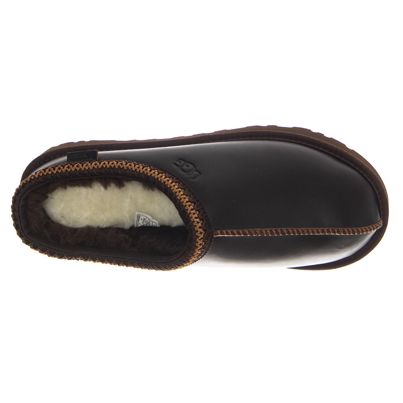 Tasman Leather Regen Ironwood - Scarpe Uomo Nere UGMTASLRIWD1163890M  UGG 