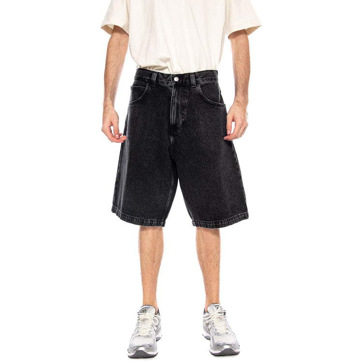 Worker Short Black - Bermuda Denim Jeans Uomo Neri I034934.89.0M. 89.0M EDWIN 