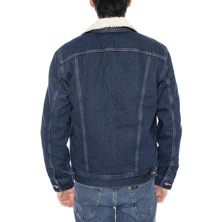 Sherpa Jacket Save It - Giacca Uomo Denim Jeans Blu 112370428  LEE 