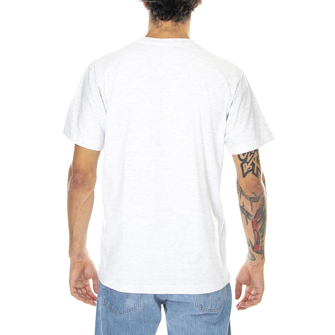 Standard Organic Tee SS 2 Pack Ash Grey - Confezione da Due Magliette Girocollo Uomo Grigie 131080300-AGRYe  OBEY 
