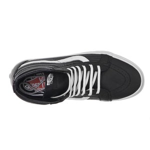 UA SK8-HI REISSUE (MOTO LEATHER) BLACK VA2XSBOGG  VANS 