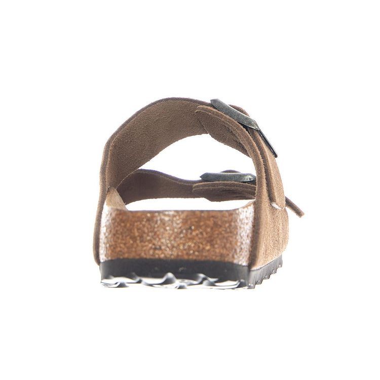 Arizona SFB Suede Leather Narrow Fit Dark Tea - Sandali Uomo / Donna Marroni 1030865 DRT BIRKENSTOCK 