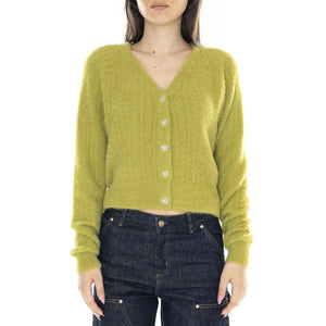 W' Billie Jean Green Cardigan - Cardigan Donna Verde A4241-0002  LEVIS 
