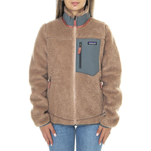 W's Classic Retro-X Jkt Belay Blue - Giacca Donna Marrone 23074-PTNU  PATAGONIA 