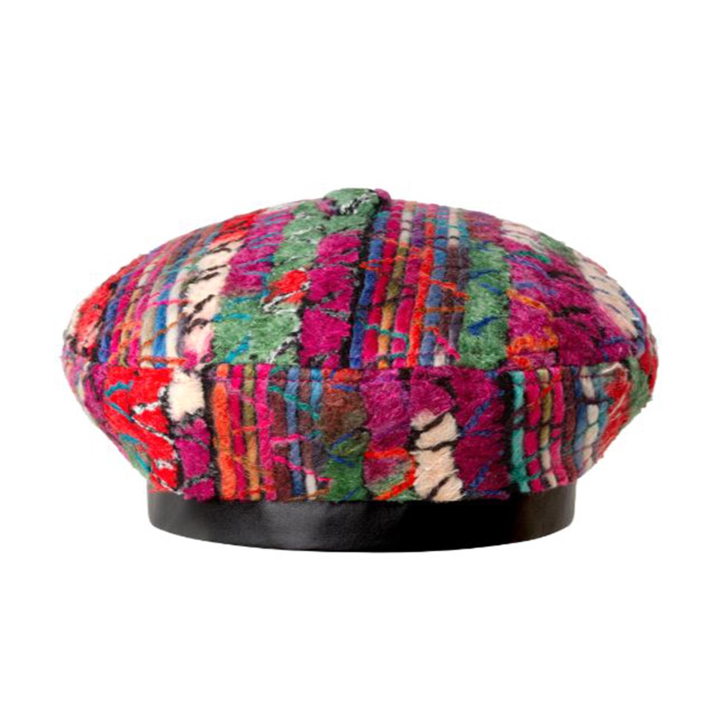 Wooly Squiggle Beret Pink - Berretto Multicolore K5429-PN682  KANGOL 