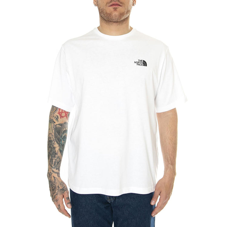 M S/S Festival Tee TNF White - Maglietta Girocollo Uomo Bianca NF0A8799FN41  THE NORTH FACE 