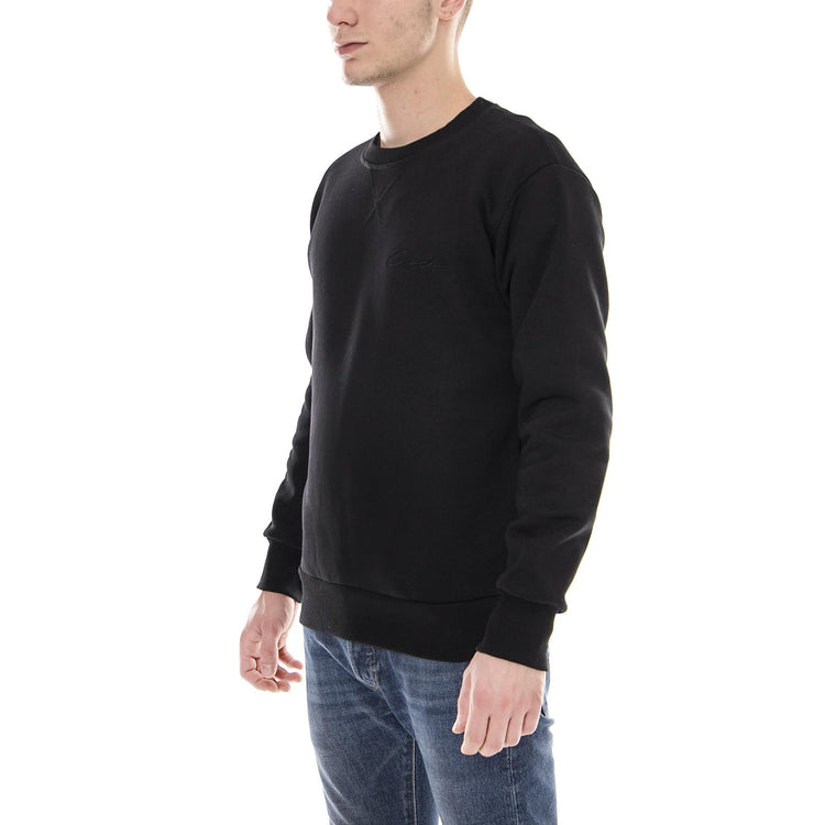 SELECT EMBROIDERY CREW BLACK MCR018-BLACK  C1RCA 