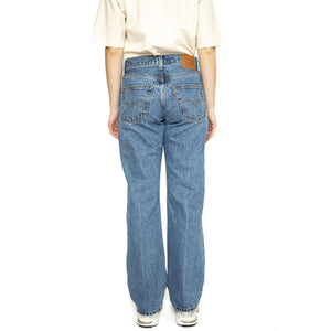 90's 501 Drew Me Light Indigo Worn In - Pantaloni Denim Jeans Donna Blu A1959-0005  LEVIS 