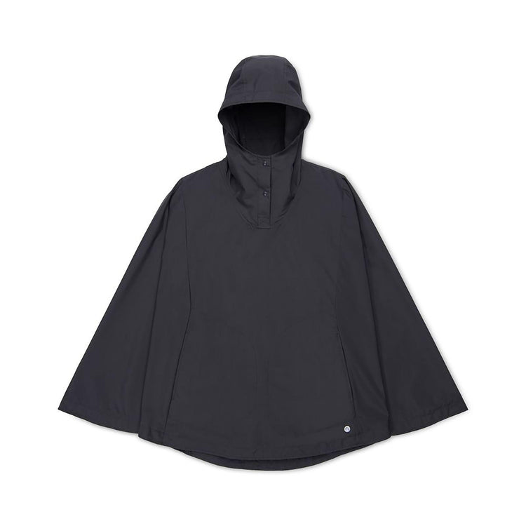 Voyage Poncho - Black - Mantella Donna Nera 15005-00001 . HERSCHEL 
