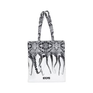 W-OCTOPUS TOTE BAG REALWHITE 18SOBG02W-REALWHITE  OCTOPUS 
