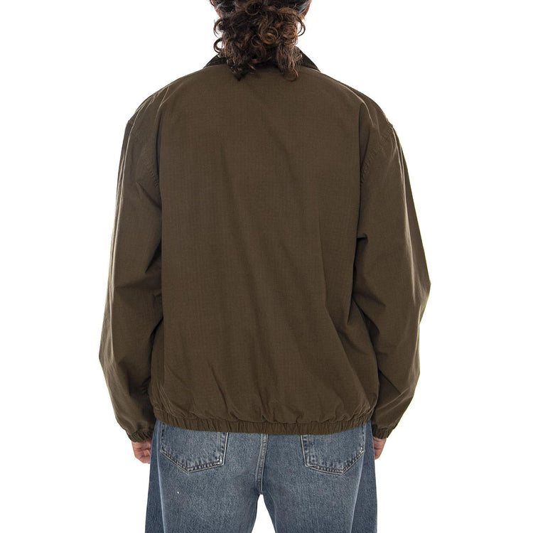 MADISON RIPSTOP JACKET DARK BEECH / BLACK - Giacca Uomo Verde I036804 3TUGD CARHARTT WIP 