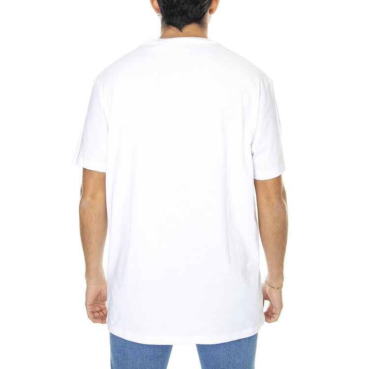 Smashed Guitar Union Jack Tee White - Maglietta Girocollo Uomo Bianca 61652-010  BEN SHERMAN 