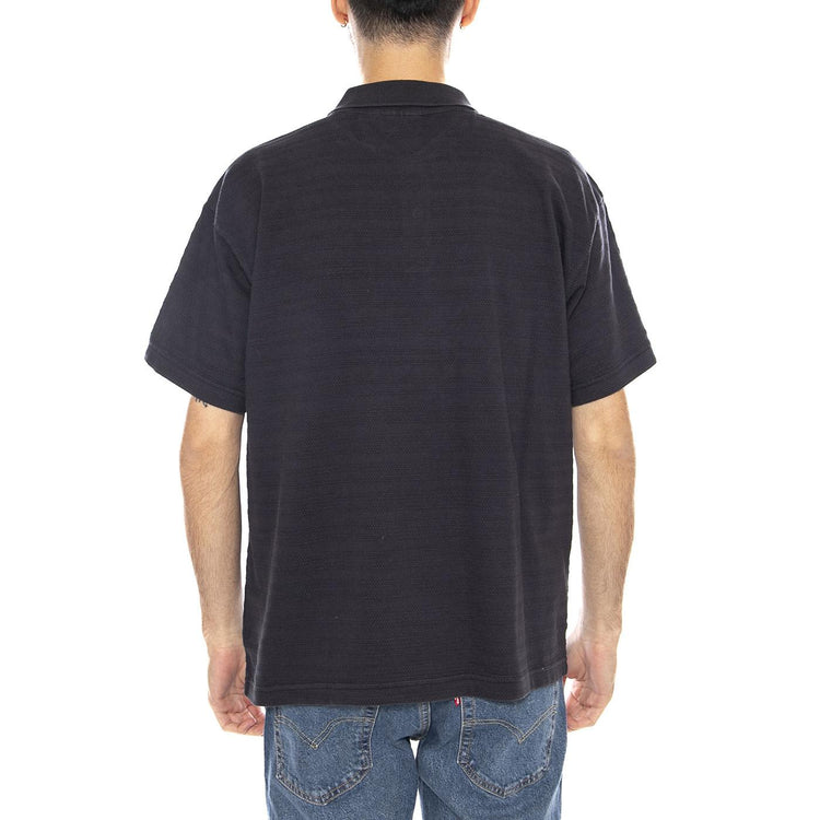 Nash Bigwig Polo SS Digital Black -- Polo a Maniche Corte Uomo Nera 131090093 DIB OBEY 