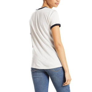 PERFECT RINGER TEE HOUSEMARK CLOUD DANCER 35793-0010  LEVIS 