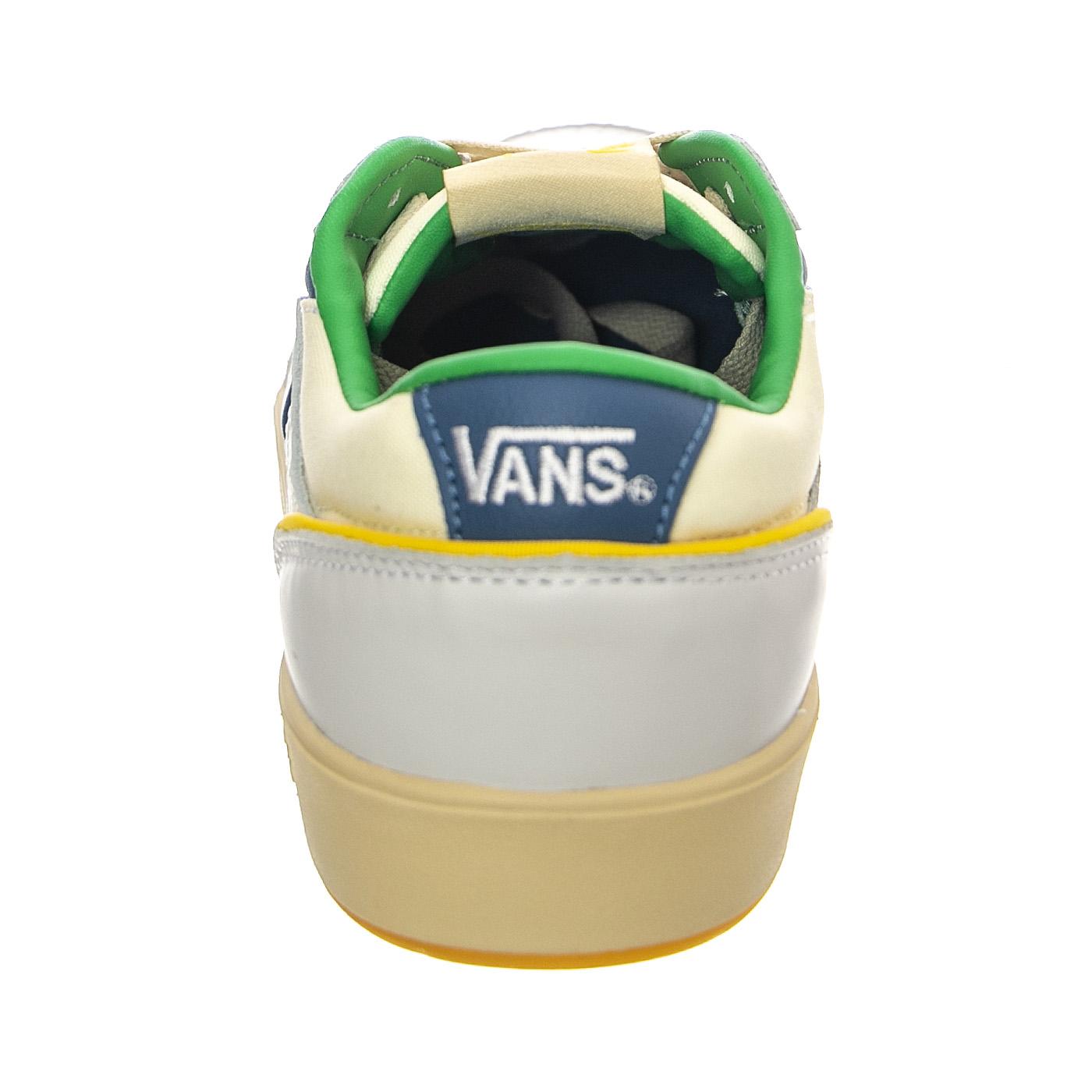 UA Lowland Hi CC JMP Serio Collection Multi Navy / Green - Scarpe Stringate Profilo Basso Uomo Bianche / Multicolore VN0A5KYF1T81  VANS 