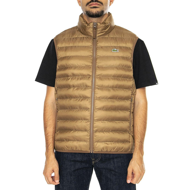 Blusone BH2886-SIX Brown - Giacca Smanicata Uomo Marrone BH2886-SIX  LACOSTE 