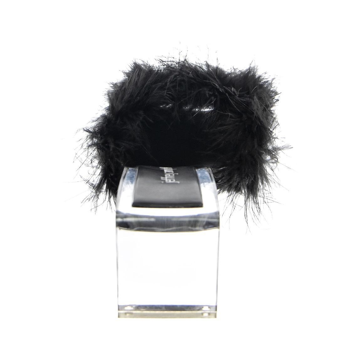 Luxuries Black Faux Suede+Fur - Sandali Donna Neri JCSJC-931-1-7 -BLA  JEFFREY CAMPBELL 