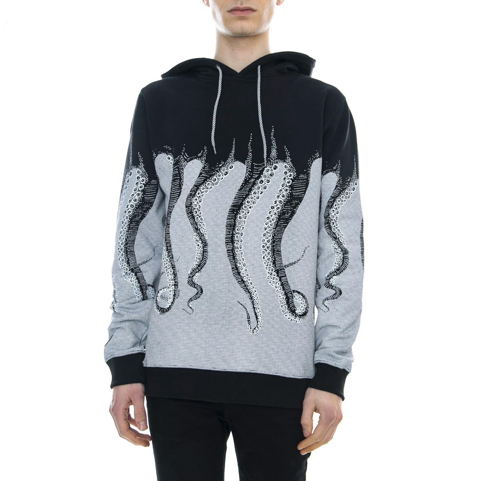  19SOSH01-BLACK-WHITE  OCTOPUS 