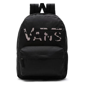 Wm Realm Flying V Backpack Dotty Animal Black / Cobblestone - Zaino Nero VN0A3UI8XZF1  VANS 
