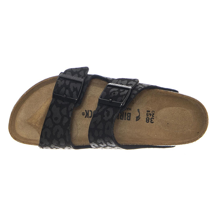 Arizona Leo Black, Synthetics - Sandali Donna Neri 1030563 . BIRKENSTOCK 