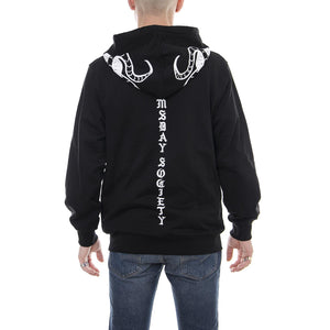 ZIP HOODY SERPENT BLK HDY0024BLK  DOOMSDAY 