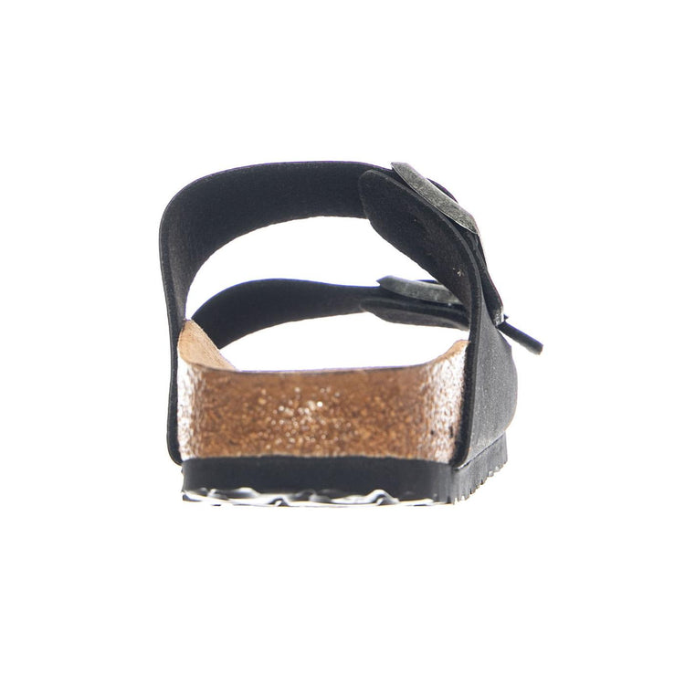 Arizona Vegan Birkibuc Narrow Fit Earthy Black - Sandali Uomo / Donna Neri 1019057 EBK BIRKENSTOCK 