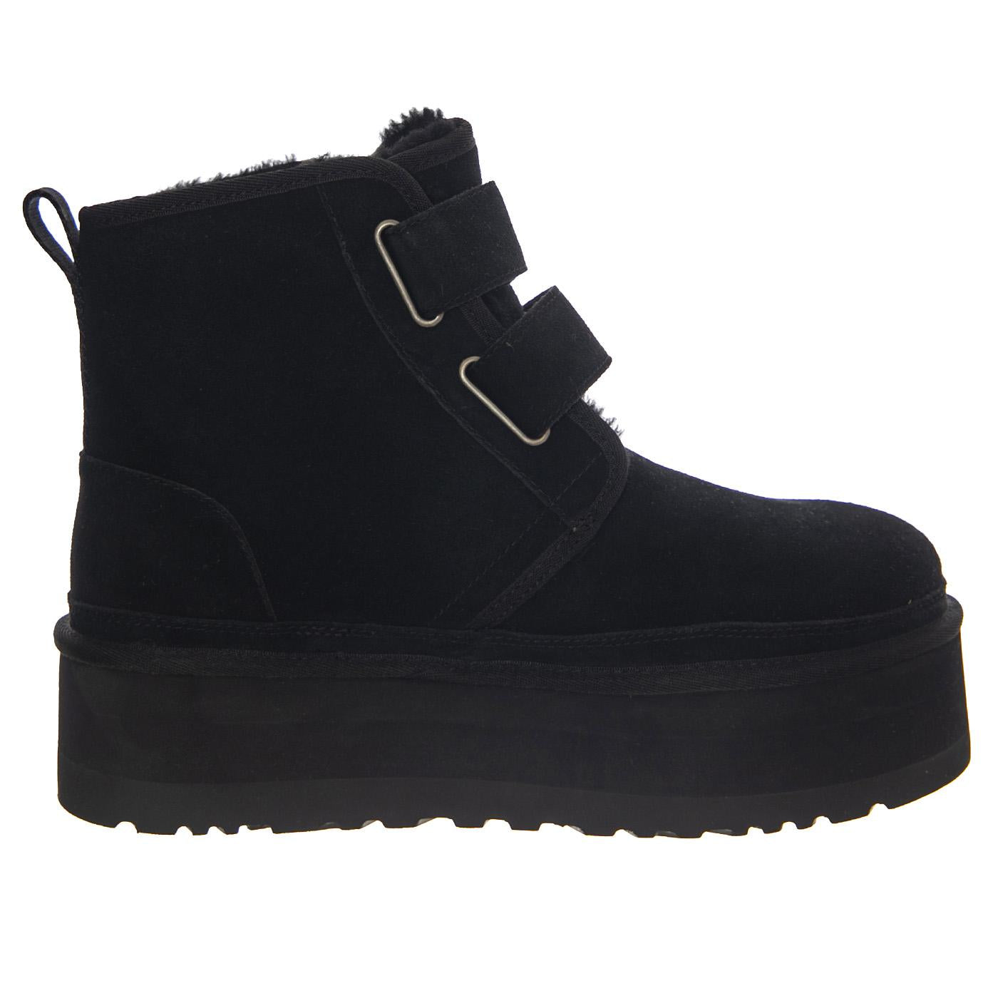 W Neumal Platform Black - Stivaletti Donna Neri W-1130554-BLK  UGG 
