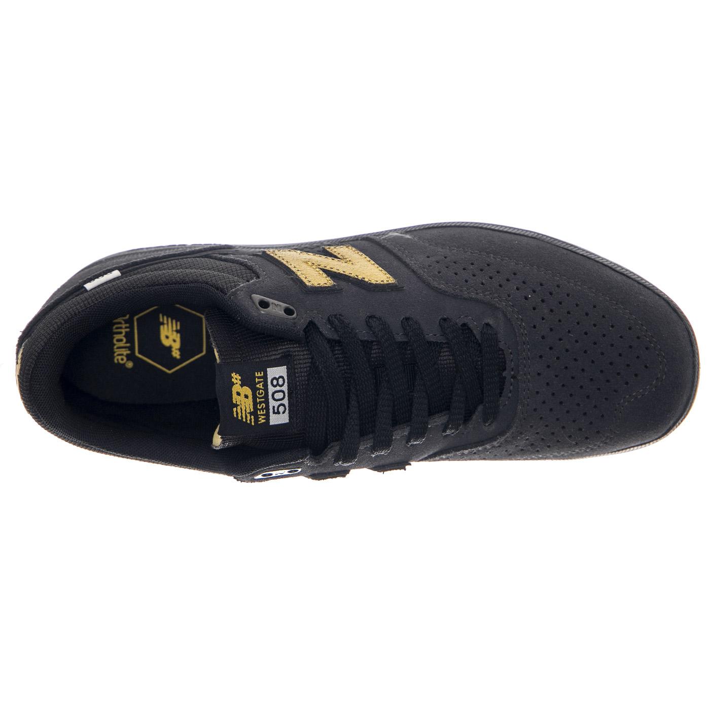 Scarpa Numeric Skateboarding Phantom 2 Leather / Textile - Scarpe Stringate Profilo Basso Uomo Nere NM508CAT  NEW BALANCE 