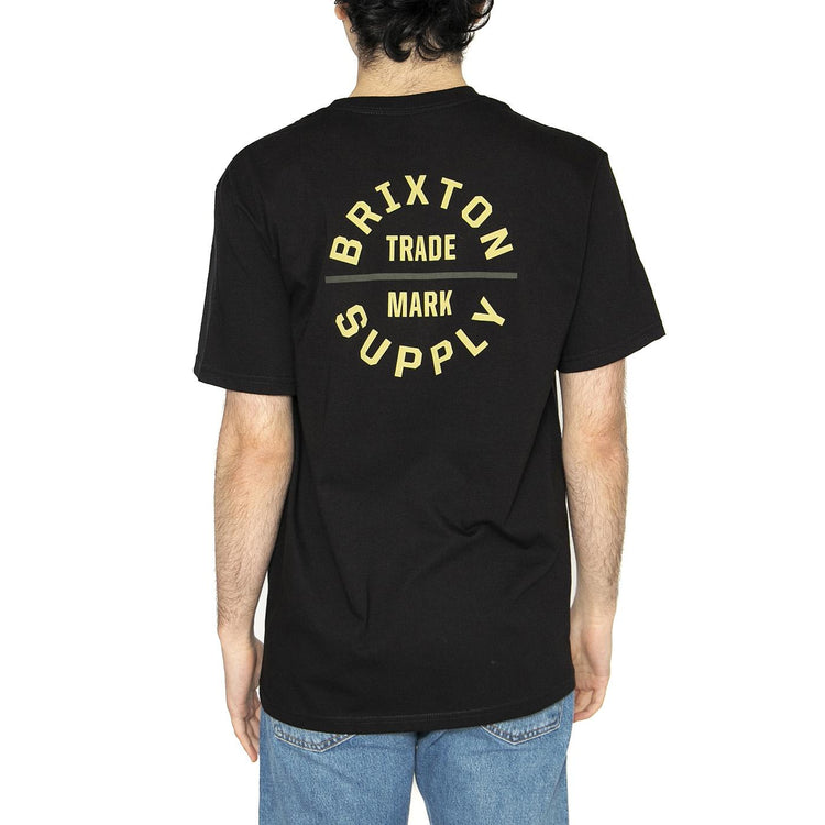 Oath V S/S STT - Maglietta Girocollo Uomo Nera 16410-BSWOS  BRIXTON 