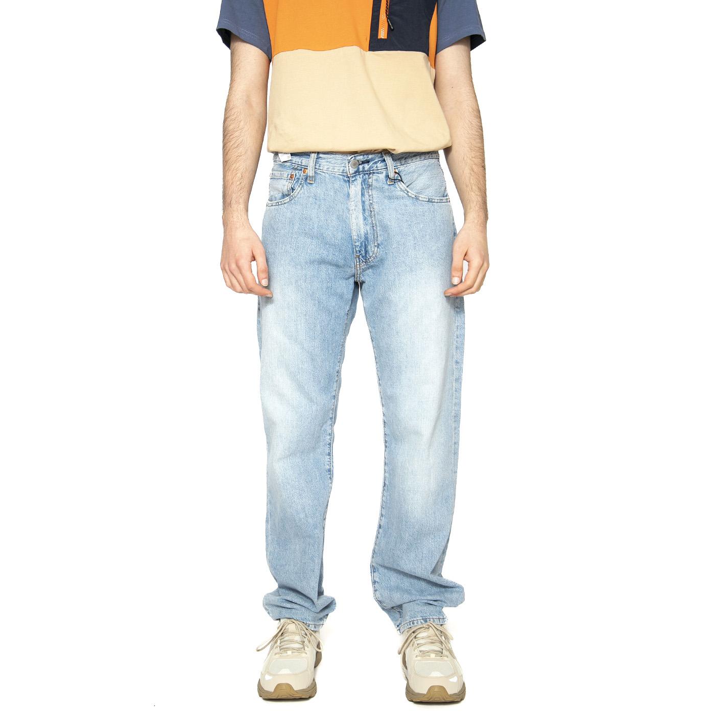 555 Relaxed Straight Call Me Again LTWT - Pantaloni Denim Jeans Uomo Blu 000LO-0009  LEVIS 