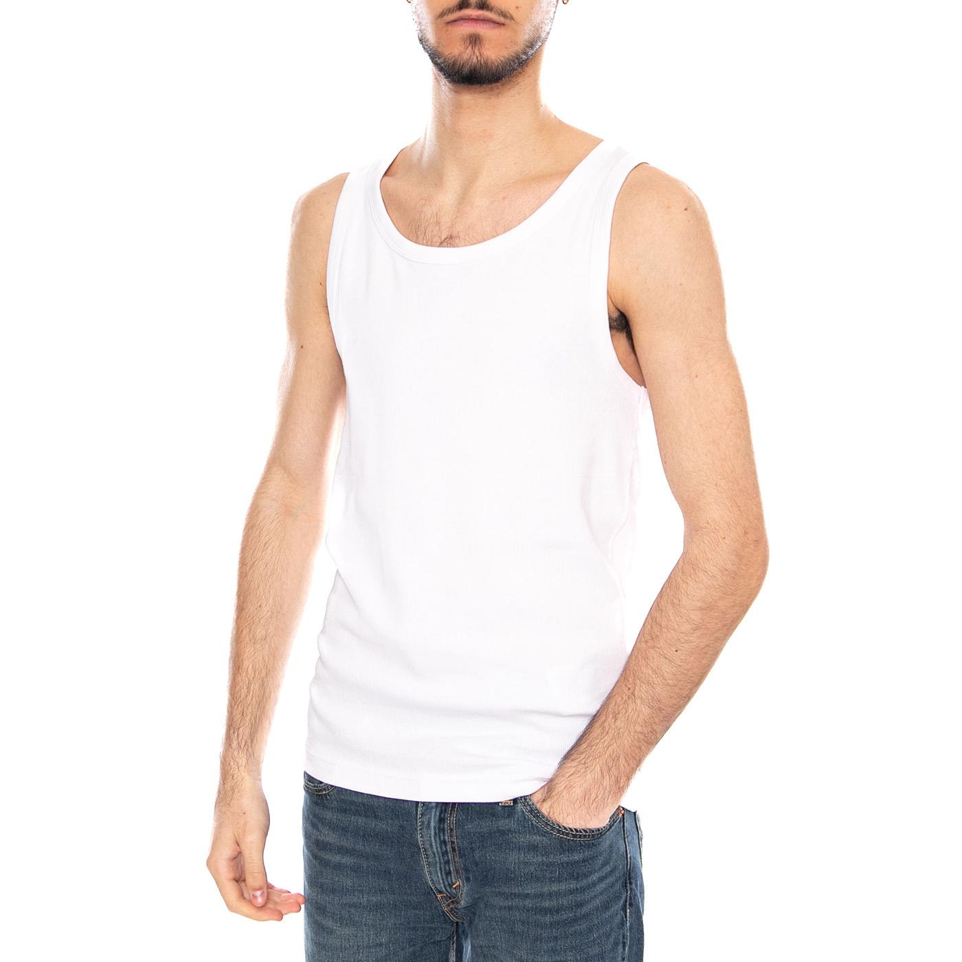 Tanner Reg SL Tank Top Noos White - Canotta Uomo Bianca 22030217 BRIGHT WHITE ONLY & SONS 