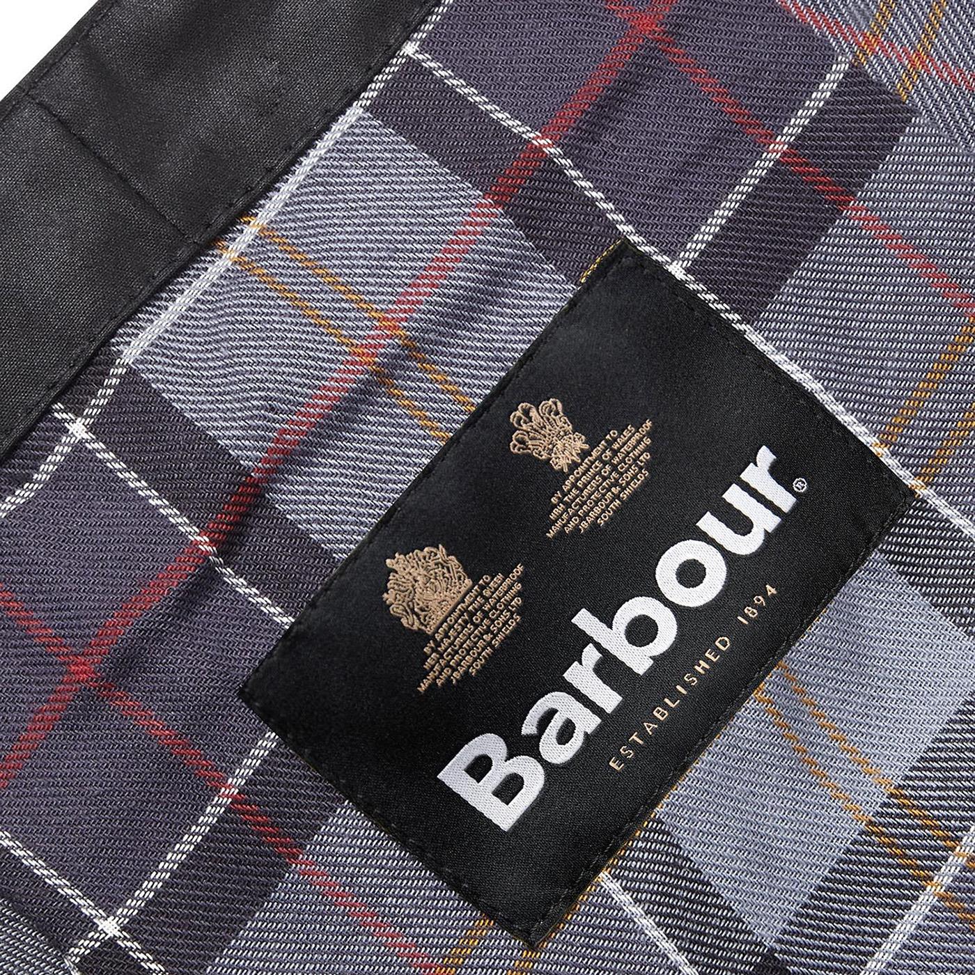 Waxed Cotton Hood Black - Cappuccio Nero MHO0004-BK91-FW23  BARBOUR 