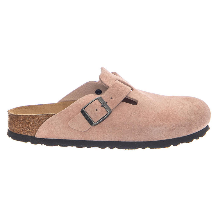 BOSTON PINK CLAY SUEDE LEATHER NARROW FIT - Sandali Donna Rosa 1031635 PCY BIRKENSTOCK 