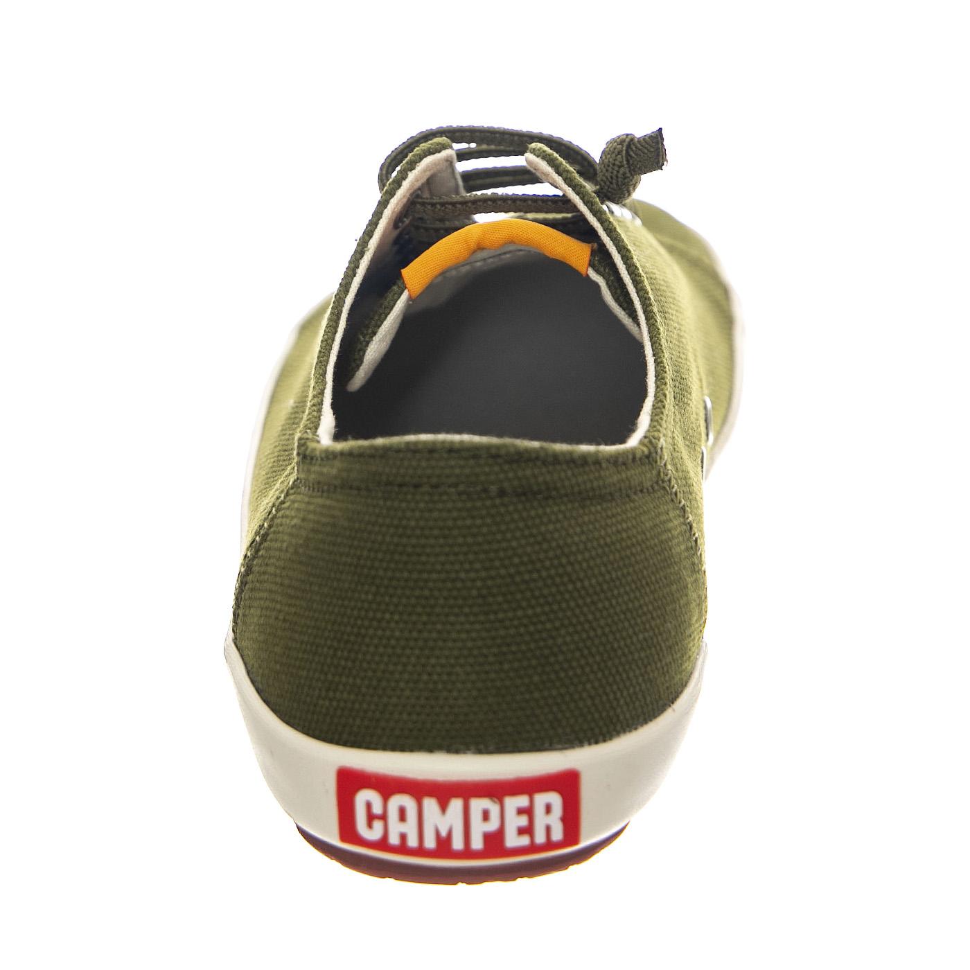Lona Jasper / Calle Houston-Mao - Scarpe Stringate Profilo Basso Uomo Verdi 18869-108  CAMPER 