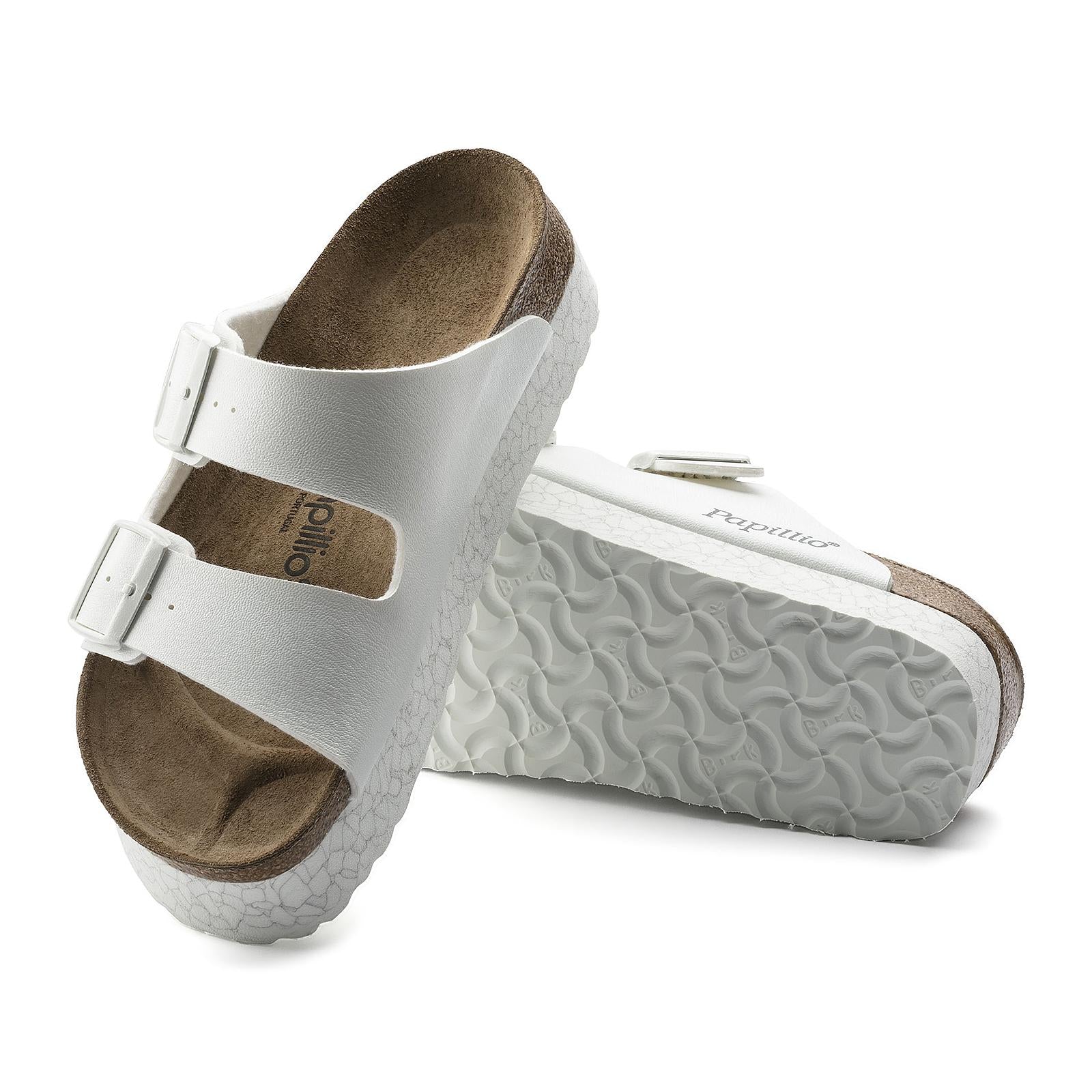 Arizona monochrome marble white, Birko Flor 1009050  BIRKENSTOCK 