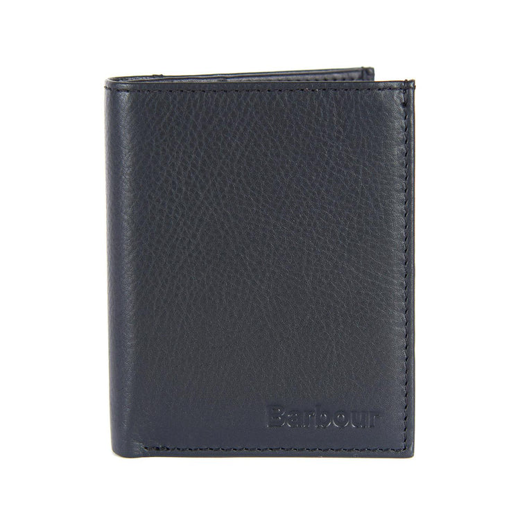 Colwell Small Billford Wallet Carbon - Portafogli Nero MLG0012-GY91  BARBOUR 