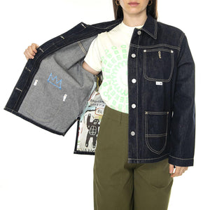 JMB Denim Chore Coat Rinse Blue - Giacca Donna Denim Jeans Blu 112359193  LEE 